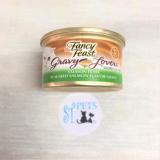 FANCY FEAST GRAVY LOVERS Salmon Feast in Seared Salmon Flavor Gravy