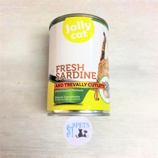 JOLLY CAT 400G Fresh Sardine and Trevally Cutlets
