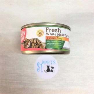 JOLLY CAT FRESH White Meat Tuna & Crab in Gravy