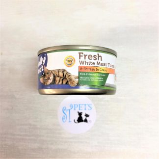 JOLLY CAT FRESH White Meat Tuna & Shirasu in Gravy