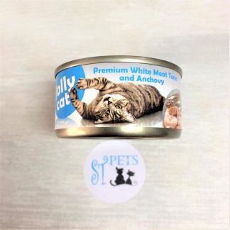 JOLLY CAT PREMIUM 80G WHITE MEAT TUNA and Anchovy