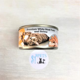 JOLLY CAT PREMIUM 80G WHITE MEAT TUNA and Shrimp