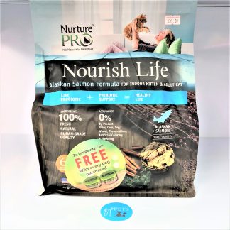 NURTURE PRO NOURISH LIFE Alaskan Salmon Formula For Indoor Kitten & Adult Cat 1.8kg
